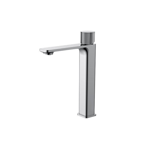 BK QI Kasten Chrome/Matt Black/Brushed Nickel/Gunmetal Grey Brass Square Tower Tall Basin Mixer - HD reno
