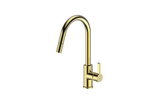BK Morgan Rund Chrome/Matt Black/Brushed Nickel/Brushed Gold/Gunmetal Grey/Brushed Bronze Pull Out Tall Basin Mixer - HD reno