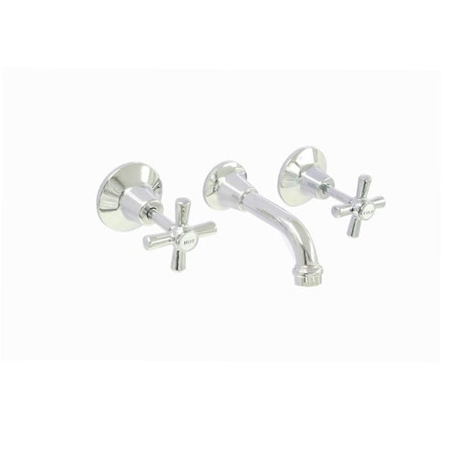 BK Wahlen 10 Chrome Brass Easy Clean Bath Set - HD reno