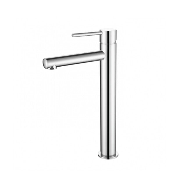 Modernnational Star Mini Round Solid Brass High Rise Basin Mixer