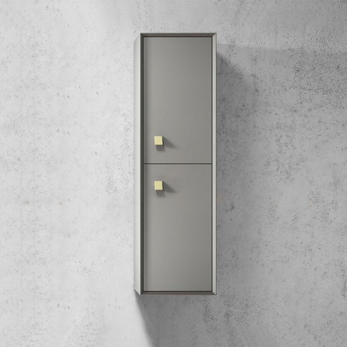 350*300*1200mm OTTI Boston Matt Grey High Moisture Resistant Plywood/Polyurethane Tall Boy