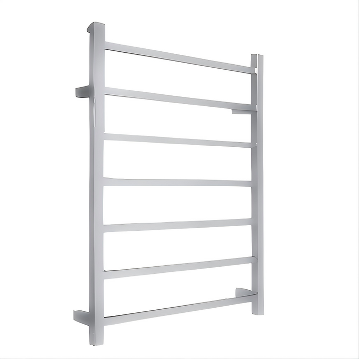 800*600*110mm ROMA 7 Square Bars Chrome/Matt Black 3 Color 304 Stainless Steel With Polished Finish Heated Towel Rail