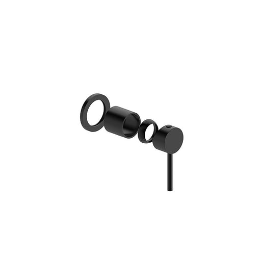 BK MORGAN RUND Chrome/Matt Black/Brushed Nickel/Brushed Gold/Brushed Bronze/Brushed Gun Metal Premium Brass Shower/Bath Mixer Trim Kit - HD reno