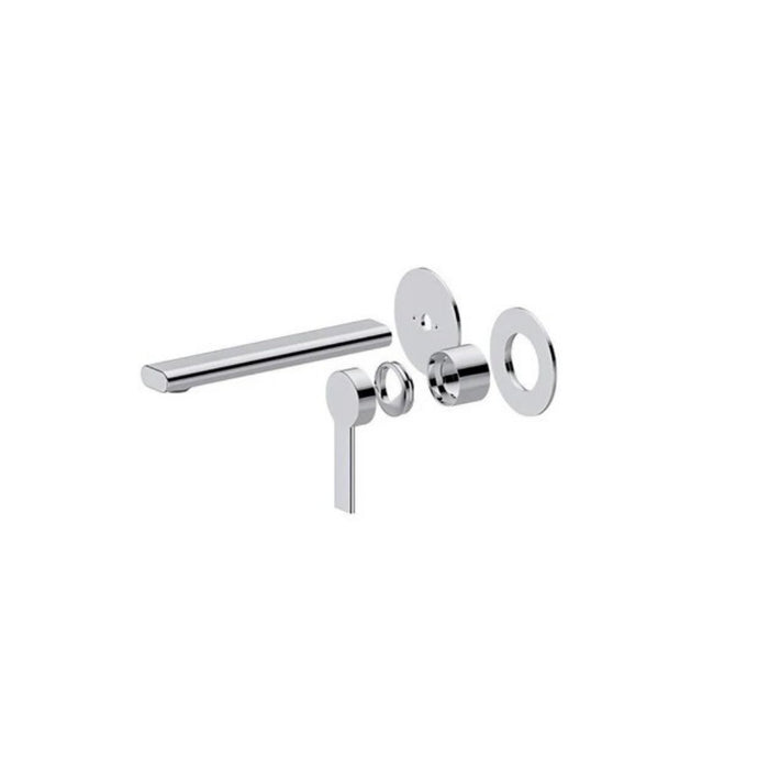 BK Iris Brass Round Wall Mixer With Spout