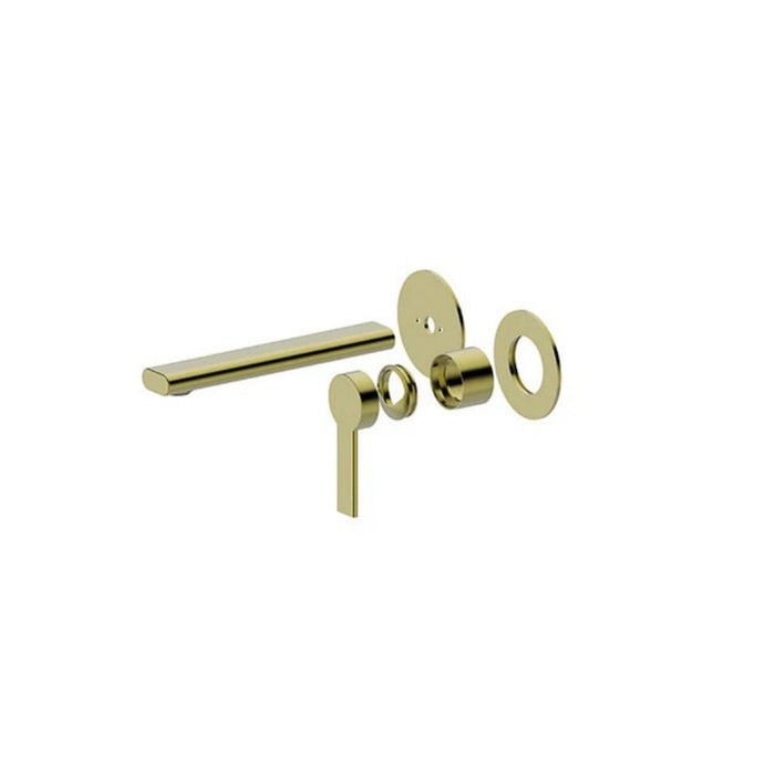 BK Iris Brass Round Wall Mixer With Spout