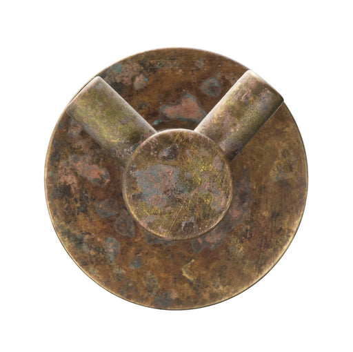 Mica Living Brass Double Robe Hook - HD reno