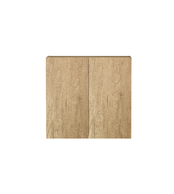 630*330*600mm Otti Byron/Bondi Natural Oak Moisture Resistant Plywood 630 Wall Hung Cabinet
