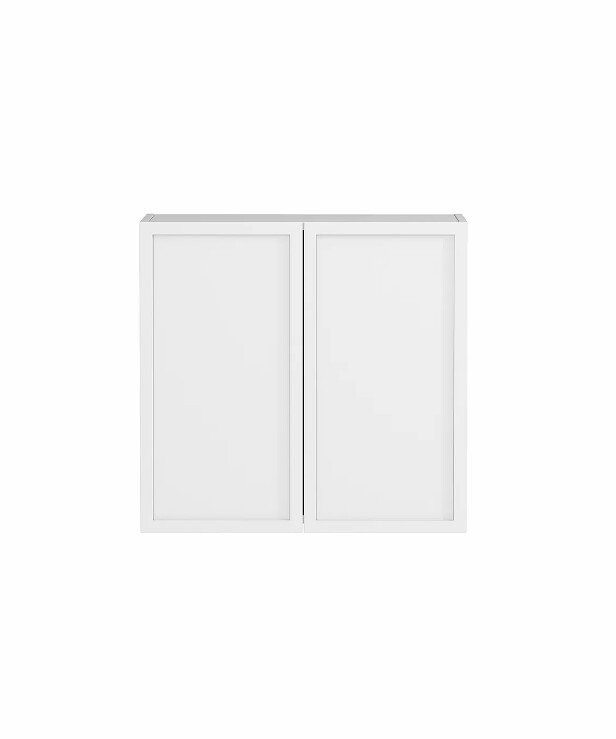 630*325*600mm Otti Hampshire Matt White Moisture Resistant Plywood 630 Wall Hung Cabinet
