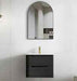 600-1500*460*550mm Byron Matte Black Bathroom Wall Hung Vanity - Cabinet Only and Ceramic / Stone Top
