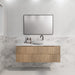 600-1800*450*550mm Bali American Oak MR Melamined Board Panel With PVC Coating Fluted Wall Hung Vanity - HD reno