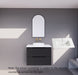 600-1800*450*550mm ABS Bali Matt Black MR Melamined Board Panel With PVC Coating Fluted Wall Hung Vanity - HD reno