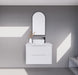 600-1800*450*550mm ABS Bali Matt White MR Melamined Board Panel With PVC Coating Fluted Wall Hung Vanity - HD reno