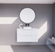 600-1800*450*550mm ABS Bali Matt White MR Melamined Board Panel With PVC Coating Fluted Wall Hung Vanity - HD reno