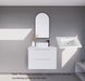 600-1800*450*550mm ABS Bali Matt White MR Melamined Board Panel With PVC Coating Fluted Wall Hung Vanity - HD reno