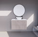 600-1800*450*550mm ABS Bali White Oak MR Melamined Board Panel With PVC Coating Fluted Wall Hung Vanity - HD reno