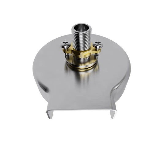 Kitchen Sink Glass Rinser with Round Drain Tray - HD reno