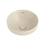 350*350*175mm Fienza Aluca Khaki Vitreous China Round Insert Basins