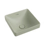 345*345*175mm Fienza Aluca Olive Vitreous China Square Insert Basins