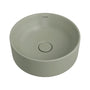 360*360*140mm Reba Luxe Olive Vitreous China Round Above Counter Basins