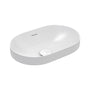 530*340*175mm Fienza Aluca Pill Matte White Vitreous China Oval Insert Basins
