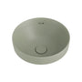 350*350*175mm Fienza Aluca Olive Vitreous China Round Insert Basins