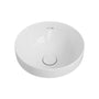 350*350*175mm Fienza Aluca Gloss White Vitreous China Round Insert Basins