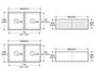 835*459*254mm Lukka Rocca Fine Fireclay Farm House Buttler Gloss White Double Bowls Square Basin With Drainer Undermount Laundry Kitchen Sink