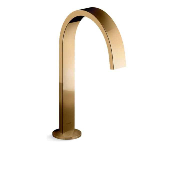 Kohler Components Hob Mount Ribbon Bath Spout Chrome/Matte
Black/Brushed
Nickel/Moderne Brushed Brass Solid Brass Tapware