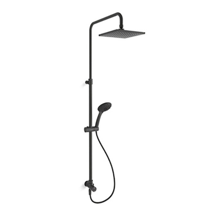 1100-1300mm Kohler Rain Duet Dual Renew Column Chrome/Brushed Nickel/Brushed Bronze/Brushed Brass/Matt Black Square Shower Heads