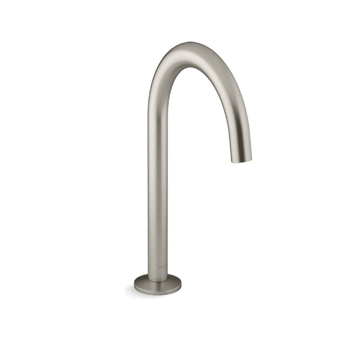 Kohler Components Hob Mount Tube Basin Spout Chrome/Matte
Black/Brushed
Nickel/Moderne Brushed Brass Gooseneck Solid Brass Tapware
