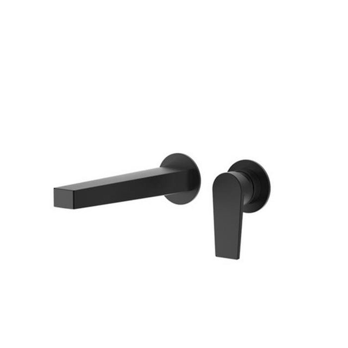 Kohler Taut Wall Mount Basin Mixer Chrome/Matte
Black Tapware