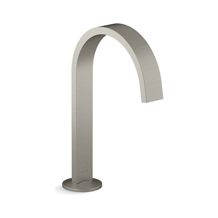Kohler Components Hob Mount Ribbon Basin Spout Chrome/Matte
Black/Brushed
Nickel/Moderne Brushed Brass Gooseneck Solid Brass Tapware