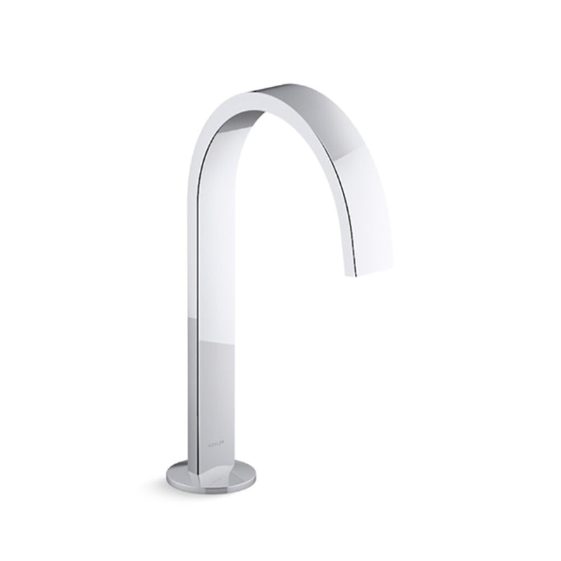 Kohler Components Hob Mount Ribbon Basin Spout Chrome/Matte
Black/Brushed
Nickel/Moderne Brushed Brass Gooseneck Solid Brass Tapware