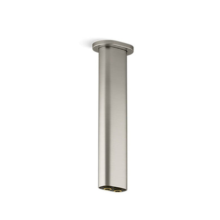 127-254mm Kohler Statement Dual Function Chrome/Brushed Nickel/Brushed Brass/Matt Black Oval Ceiling Mount Rainhead Arm