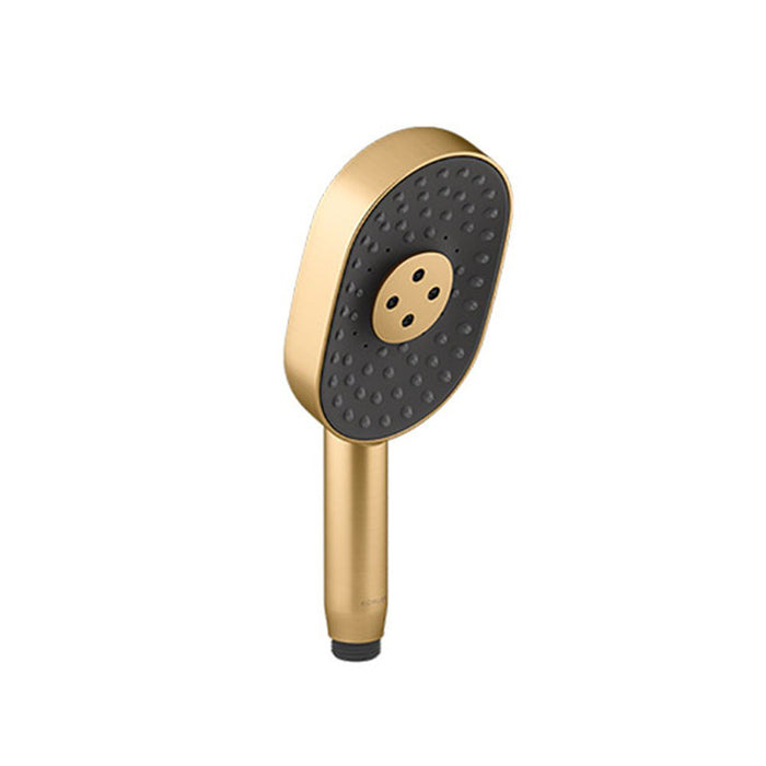 243mm Kohler Statement 3 Function Chrome/Brushed Nickel/Brushed Brass/Matt Black Oval Handheld Shower Heads