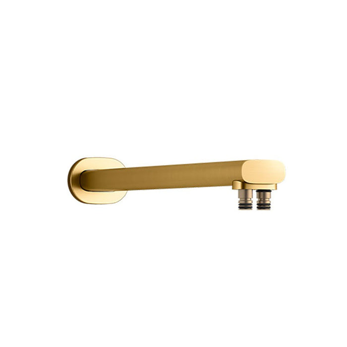 355-482mm Kohler Statement Dual Function Chrome/Brushed Nickel/Brushed Brass/Matt Black Oval Wall Mount Rainhead Arm