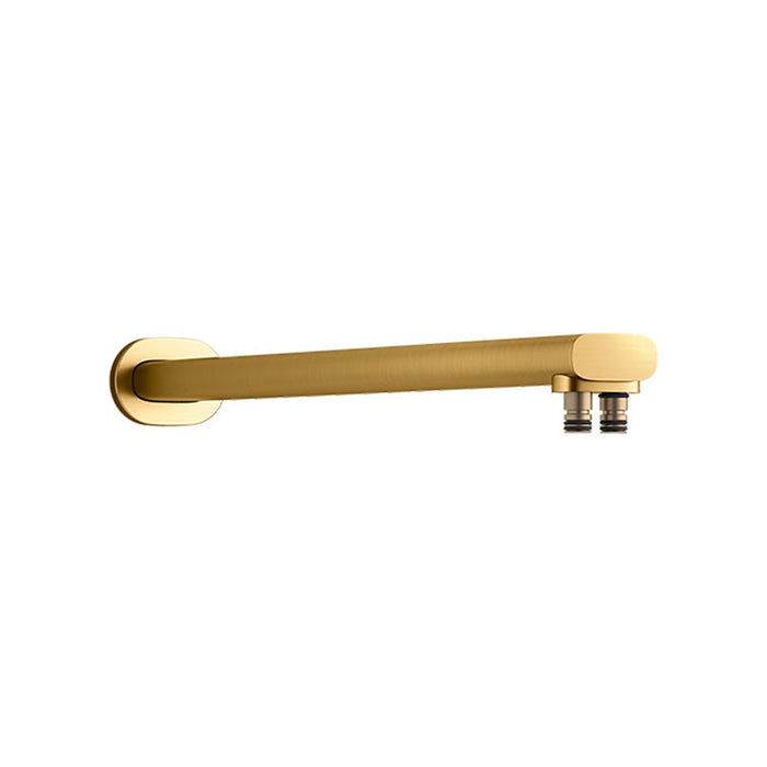 355-482mm Kohler Statement Dual Function Chrome/Brushed Nickel/Brushed Brass/Matt Black Oval Wall Mount Rainhead Arm