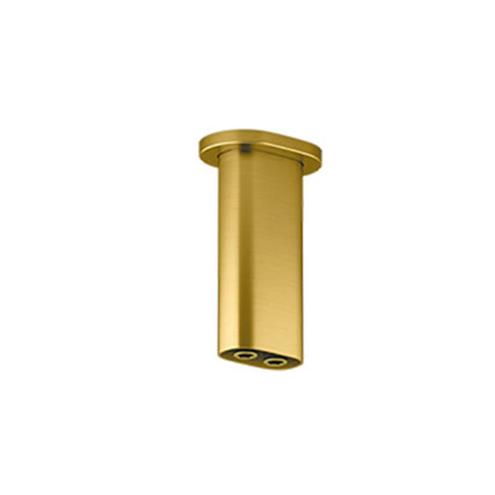 127-254mm Kohler Statement Dual Function Chrome/Brushed Nickel/Brushed Brass/Matt Black Oval Ceiling Mount Rainhead Arm