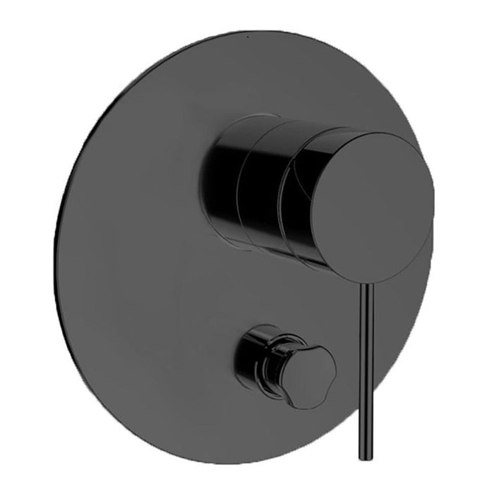 Kohler Components Shower And Bath Pin Lever Mixer With Diverter Chrome/Matte Black/Brushed Nickel Tapware
