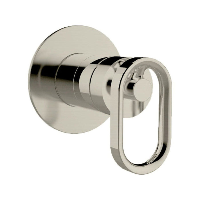 100mm Kohler Components Chrome/Brushed Nickel/Matt Black/Brushed Brass Round Plate Industrial Handle Shower/Bath Mixer Thin Trim Kit