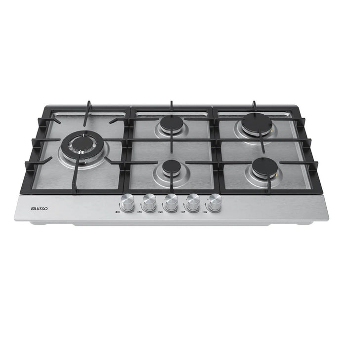 900mm Dilusso Stainless Steel Side Wok Burner Natural Gas Cooktop