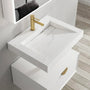 600-1500*470*85mm Otti Moonlight Solid Surface Top Wall Hung Basins