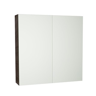 600-1500*750*155mm Poseidon Evie Dark Brown Moisture Resistant Plywood Glass Rectangle Shaving Cabinet