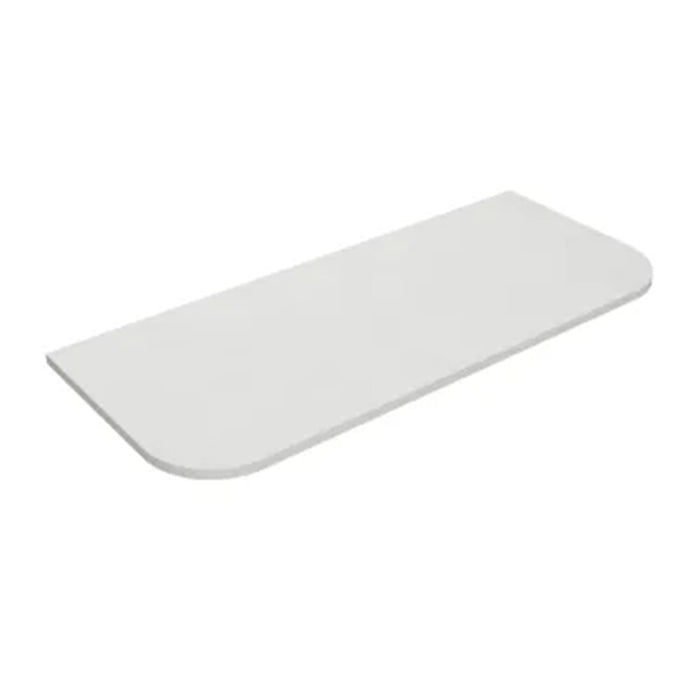 600-1800*455*400mm Lukka Estella Modern Matt White PVC Fluted Wall Hung Vanity