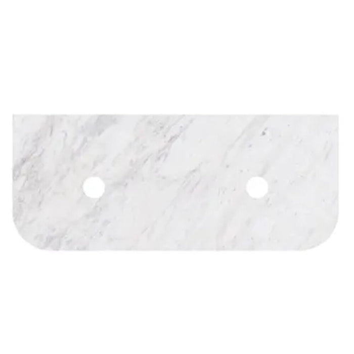 600-1800*455*400mm Lukka Estella Modern Matt White PVC Fluted Wall Hung Vanity