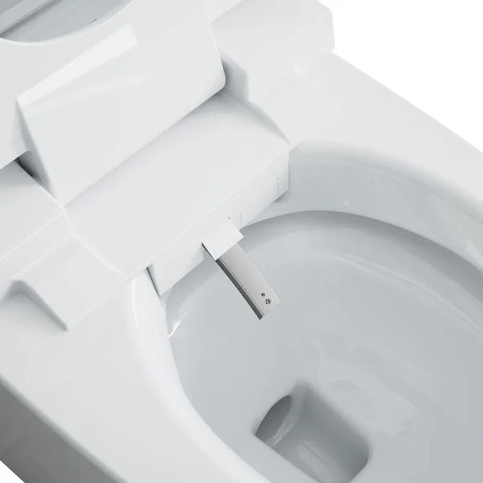 684*408*474mm Otti Attica Claya SPA Wellness Gloss White Ceramic Super Siphonic Smart Toilet Suite