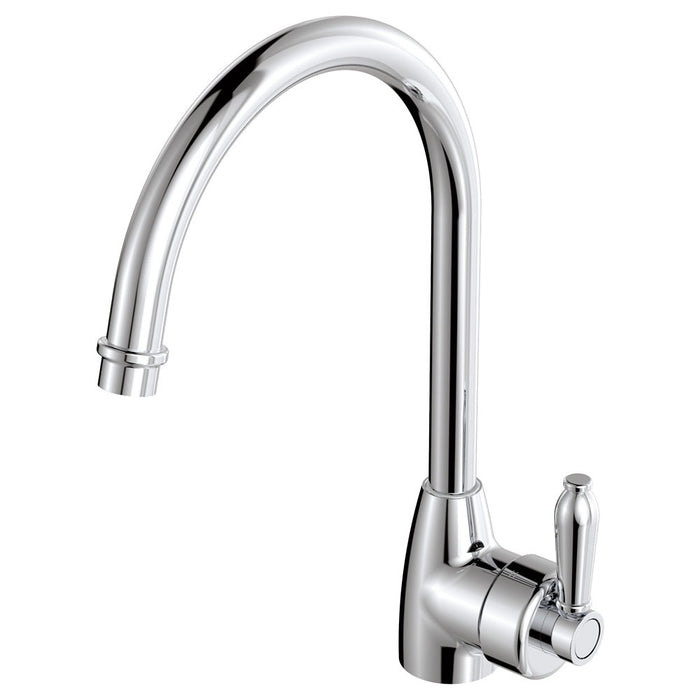 Fienza Eleanor Matte Black/Chrome/Brushed Nickel/Urban Brass Solid Brass Electroplated/PVD Basin/Kitchen/Wall Mixer Tapware