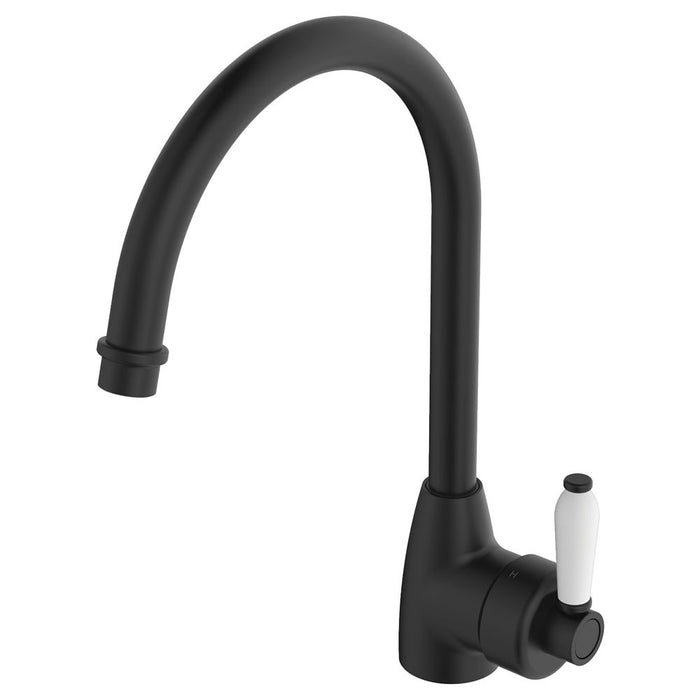 Fienza Eleanor Matte Black/Chrome/Brushed Nickel/Urban Brass Solid Brass Electroplated/PVD Basin/Kitchen/Wall Mixer Tapware