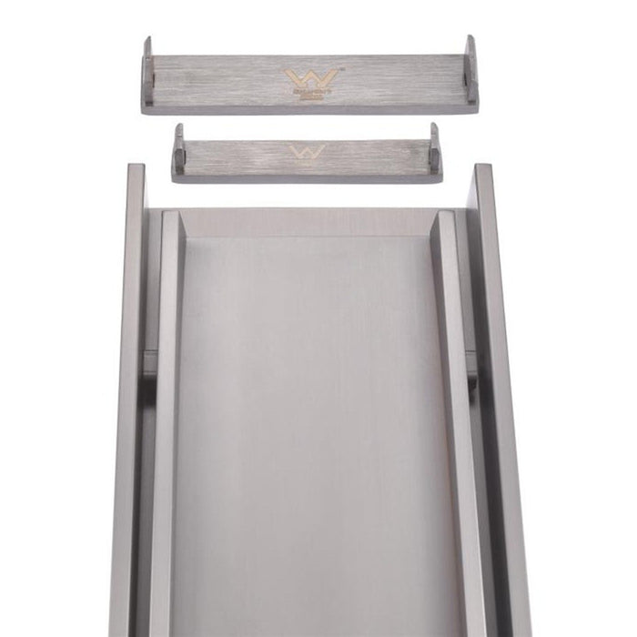 600-3000mm Somer Gun Metal DIY Tile Insert Floor Grate Tile Insert Drain (No Outlet)