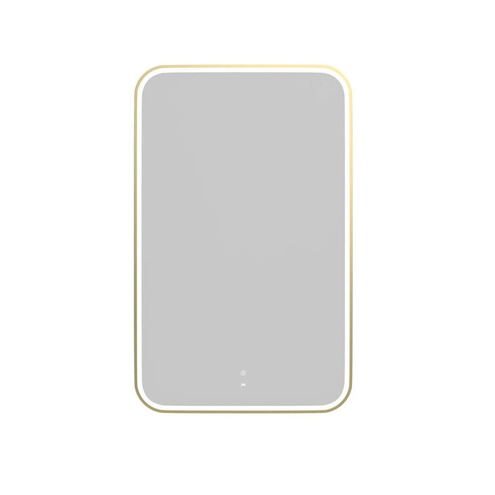 900-1500*750mm Otti Newport Frameless/BLack Metal/Gold Metal/White Metal Framed Soft Rectangle LED Mirror